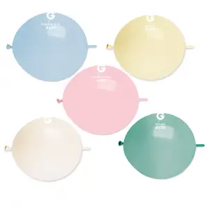 Baloane Latex G-Link 33cm Marshmallow Asortate GL13.110